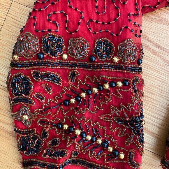 Vintage Laurence Kazar red jacket - Picture 4 of 7